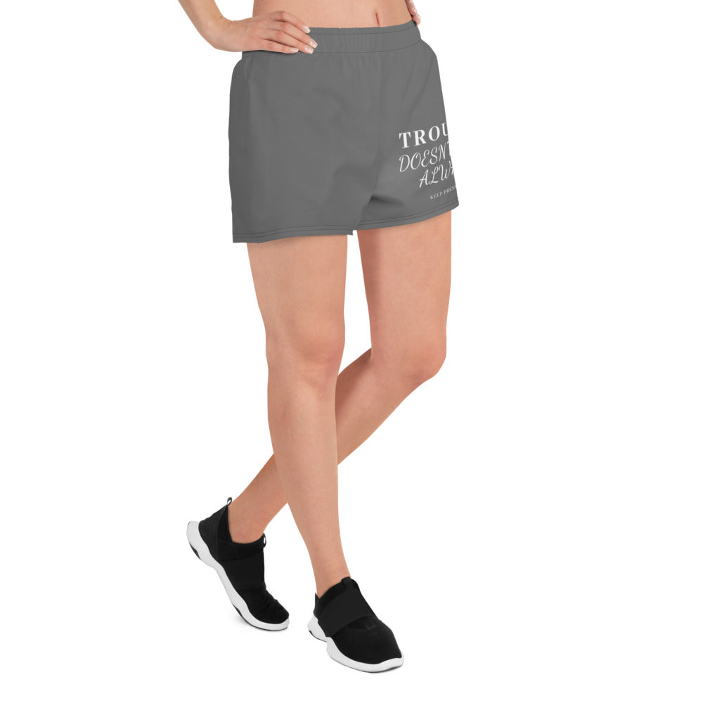 Mighty Lifestyle Trouble Women’s Recycled Athletic Shorts