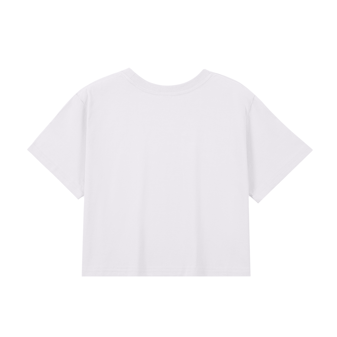 ML Crop Halter Baby Tee Seamless T-Shirt