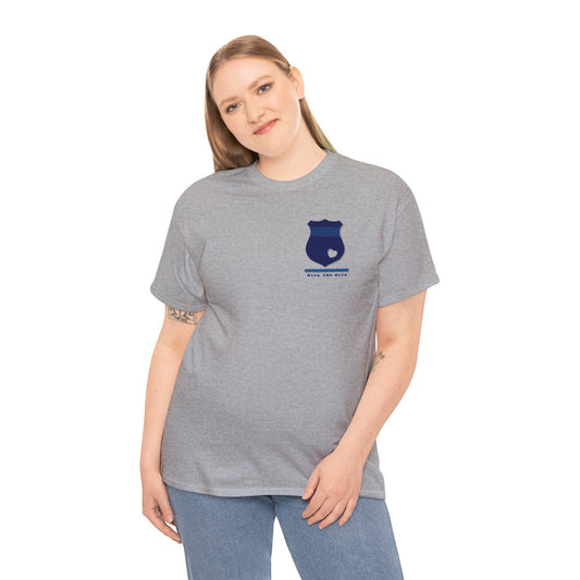 Back the Blue Shirt | Law Enforcement Support Shirt - Mighty Lifestyle