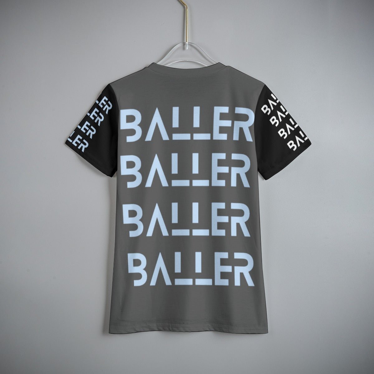 Baller We Get Buckets Youth Basketball Shirt Kid's T-Shirt | Mighty Lifestyle Basketball - Mighty Lifestyle