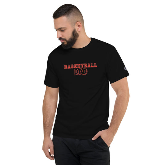 Basketball Dad Shirt | Basketball Shirt | Tournament Shirt | Travel Ball Shirt | Gift for DAD | Men's Champion T-Shirt - Mighty Lifestyle