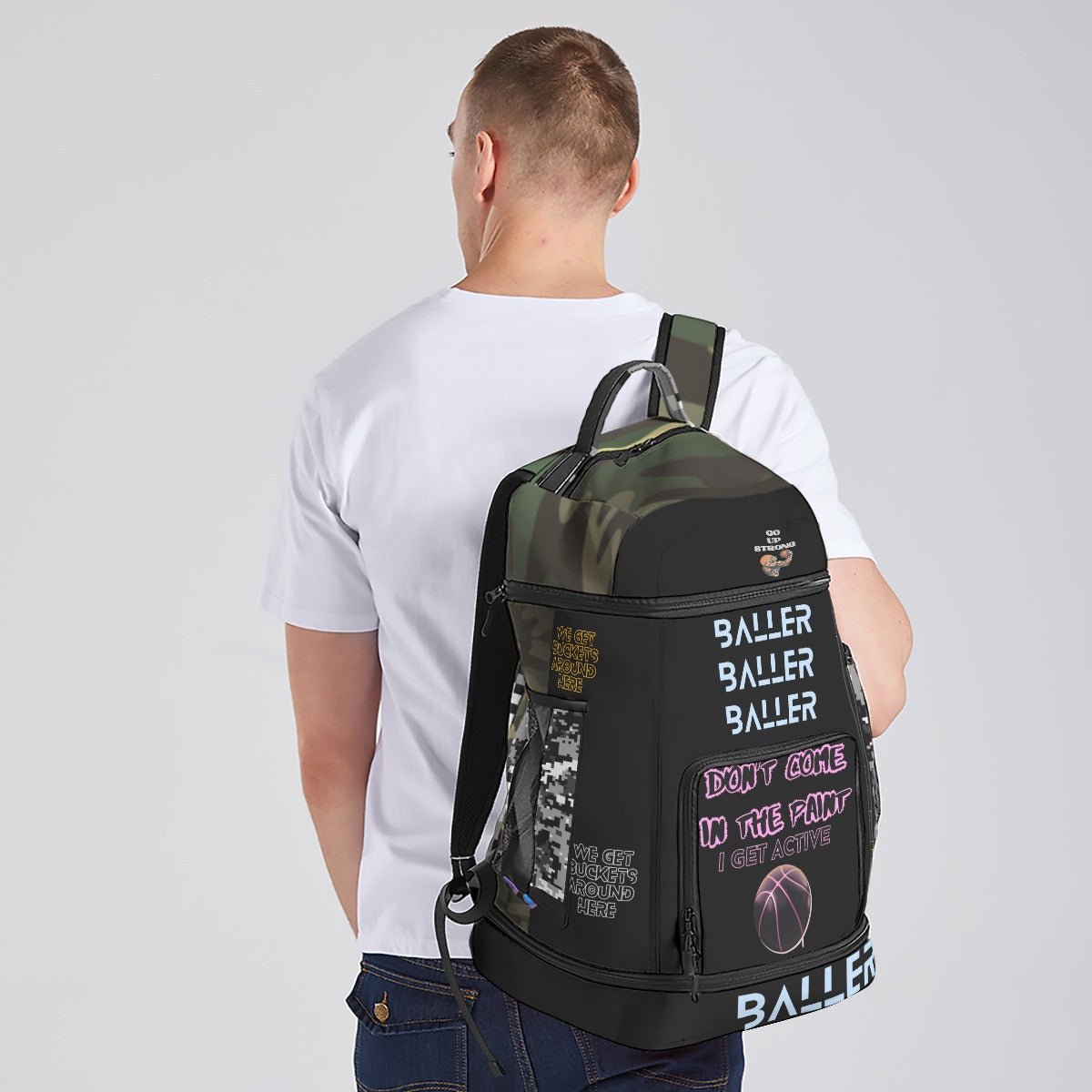 Basketball Gym Bag | Basketball Bag | Sports Backpack | Mighty Lifestyle Basketball - Mighty Lifestyle