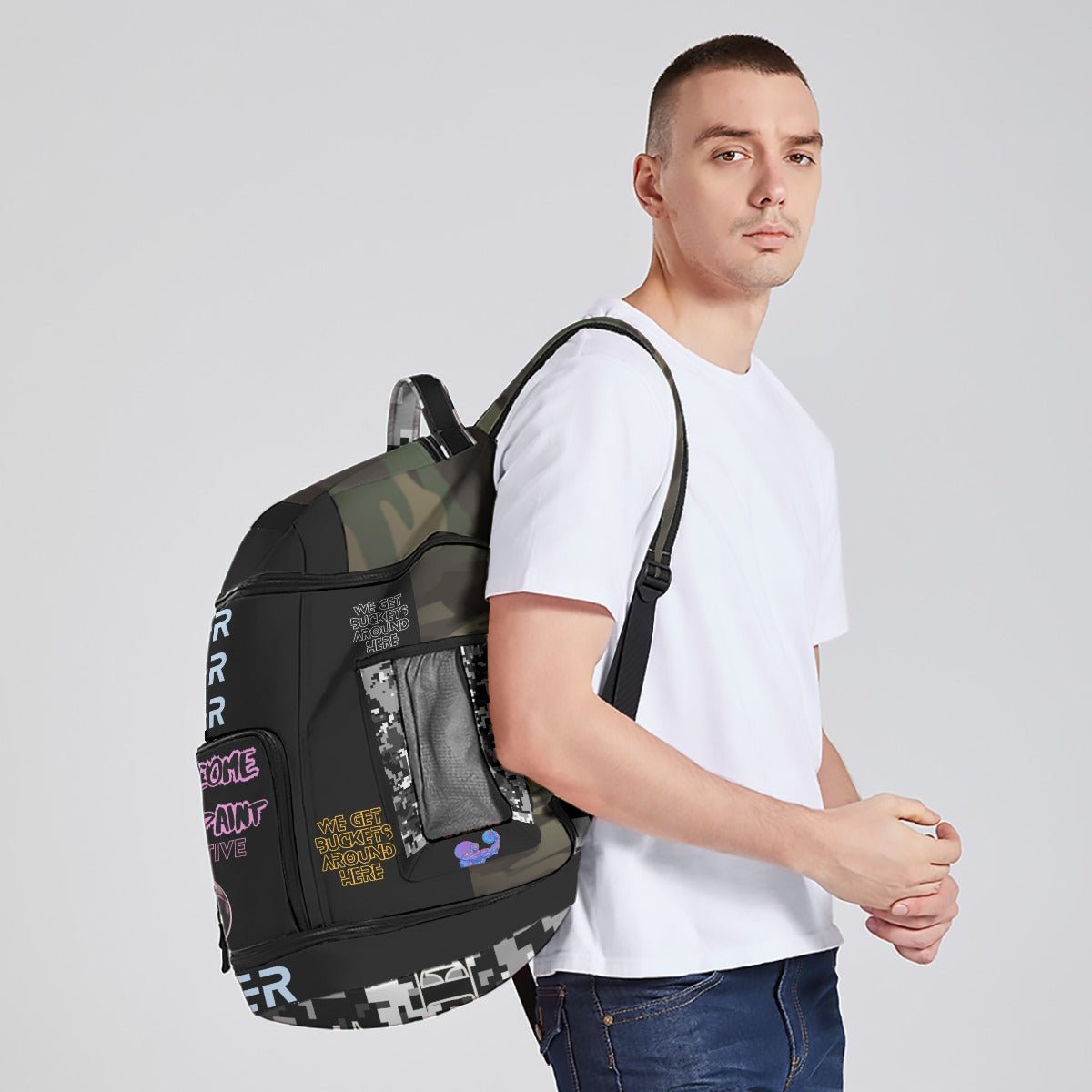 Basketball Gym Bag | Basketball Bag | Sports Backpack | Mighty Lifestyle Basketball - Mighty Lifestyle