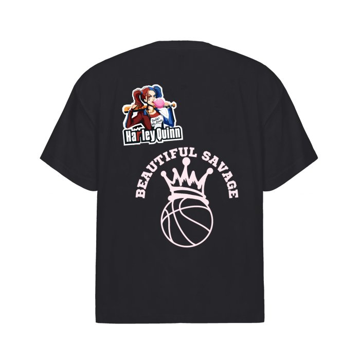 Basketball Shirt Baller Shirt H Quin Unisex Cotton Oversized T-Shirt Mighty Lifestyle Basketball - Mighty Lifestyle