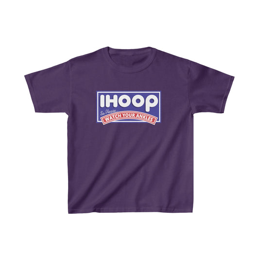 Basketball Shirt for Kids| IHoop Ankles Youth Kids Basketball Shirt | Sports Shirt | Casual or Sports Shirt for Kids - Mighty Lifestyle