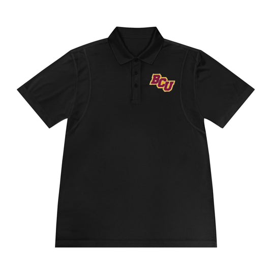 BCU, Bethune - Cookman University, HBCU Football, Black Excellence, Comfortable, Black University, Men's Sport Polo Shirt - Mighty Lifestyle