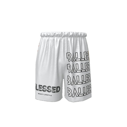 BLESSED Baller Basketball Shorts AAU Basketball Style of Shorts Streetwear EE Sporys Shorts - Mighty Lifestyle