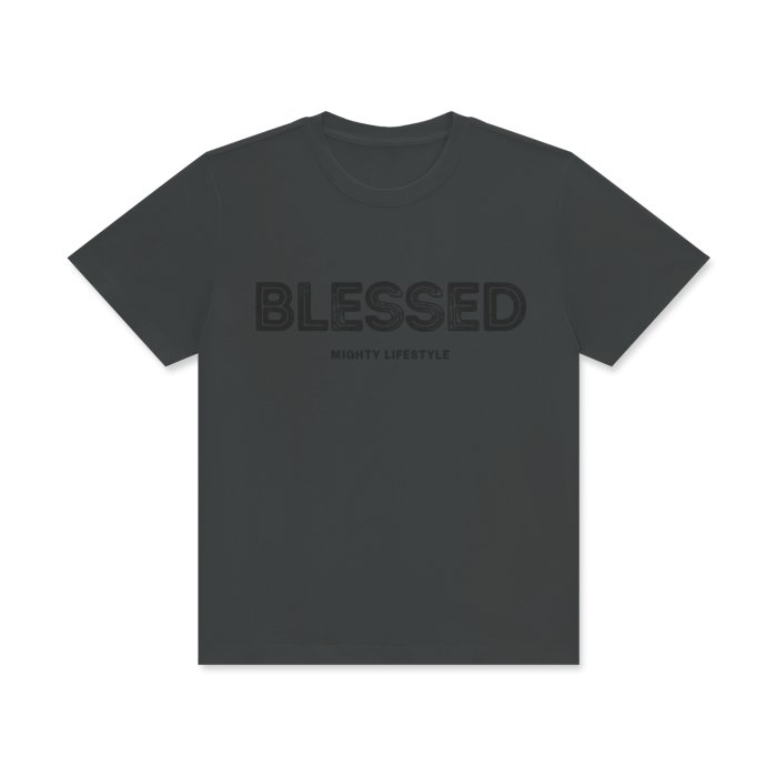 Blessed Shirt | Casual Comfort Statement Shirt by Mighty Lifestyle Unisex Classic Crew Neck Cotton T-Shirt - Mighty Lifestyle