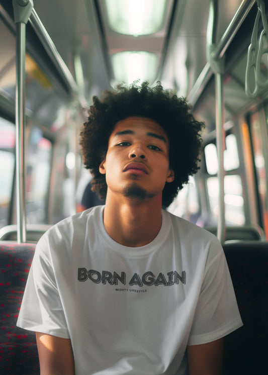 Born Again Statement Shirt Unisex Classic T-Shirt - Mighty Lifestyle