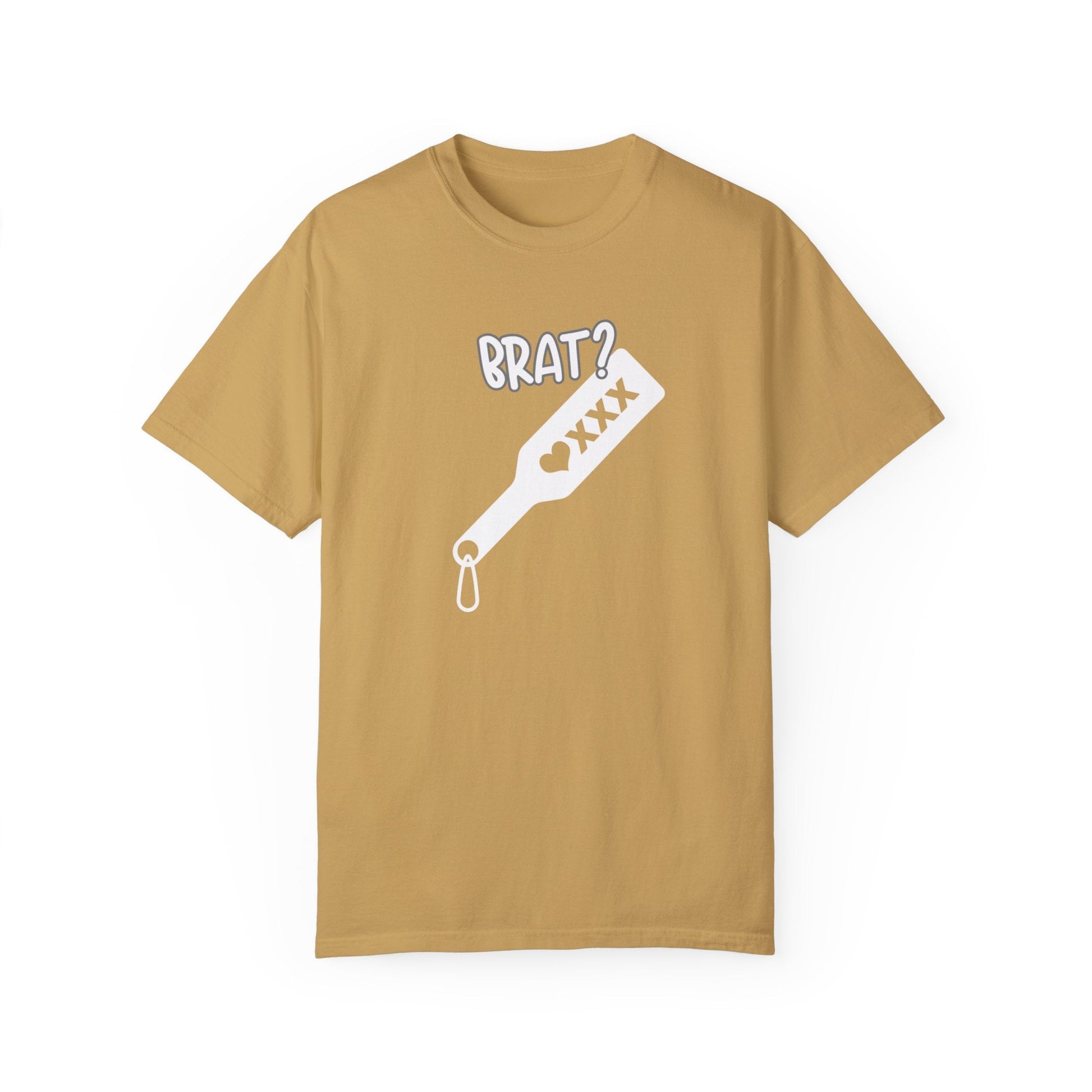Brat, Brat Shirt, Sub_Dom Tee, Unisex Garment - Dyed T-shirt - Mighty Lifestyle