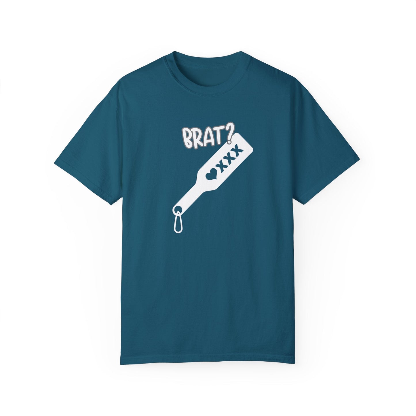Brat, Brat Shirt, Sub_Dom Tee, Unisex Garment - Dyed T-shirt - Mighty Lifestyle