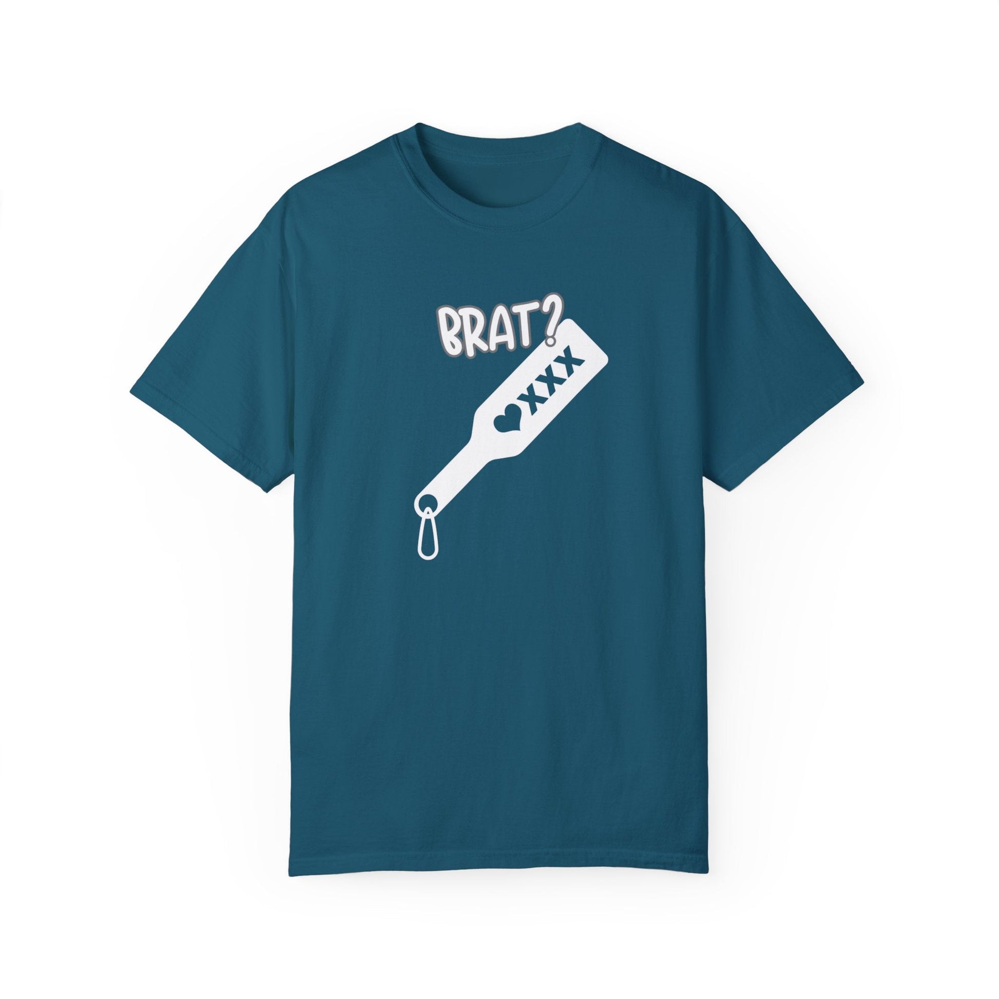 Brat, Brat Shirt, Sub_Dom Tee, Unisex Garment - Dyed T-shirt - Mighty Lifestyle