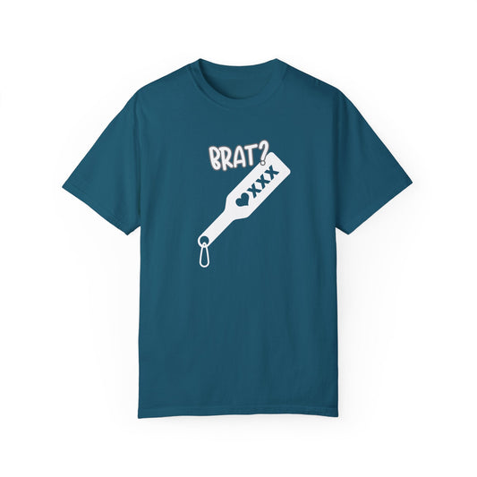 Brat, Brat Shirt, Sub_Dom Tee, Unisex Garment - Dyed T-shirt - Mighty Lifestyle