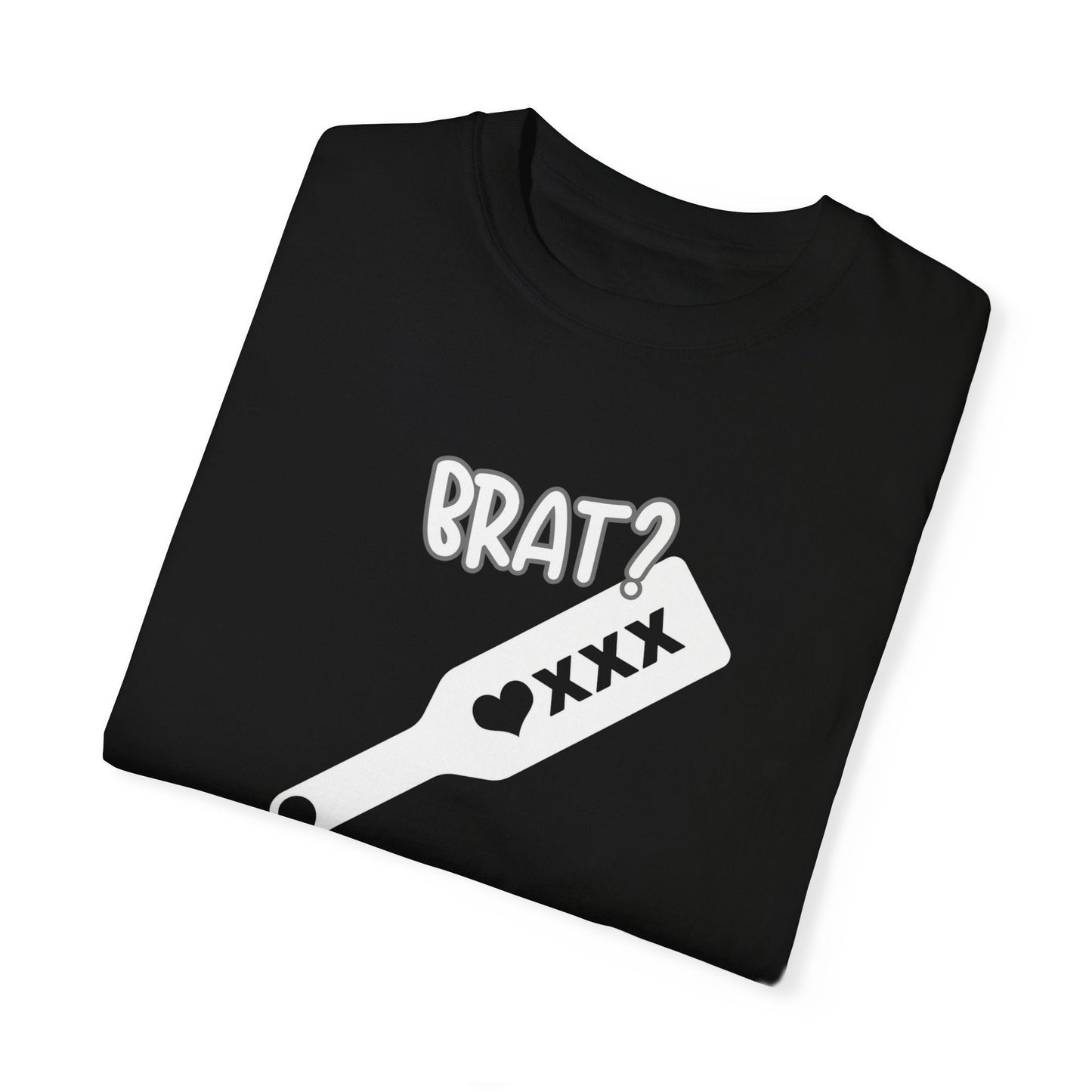 Brat, Brat Shirt, Sub_Dom Tee, Unisex Garment - Dyed T-shirt - Mighty Lifestyle