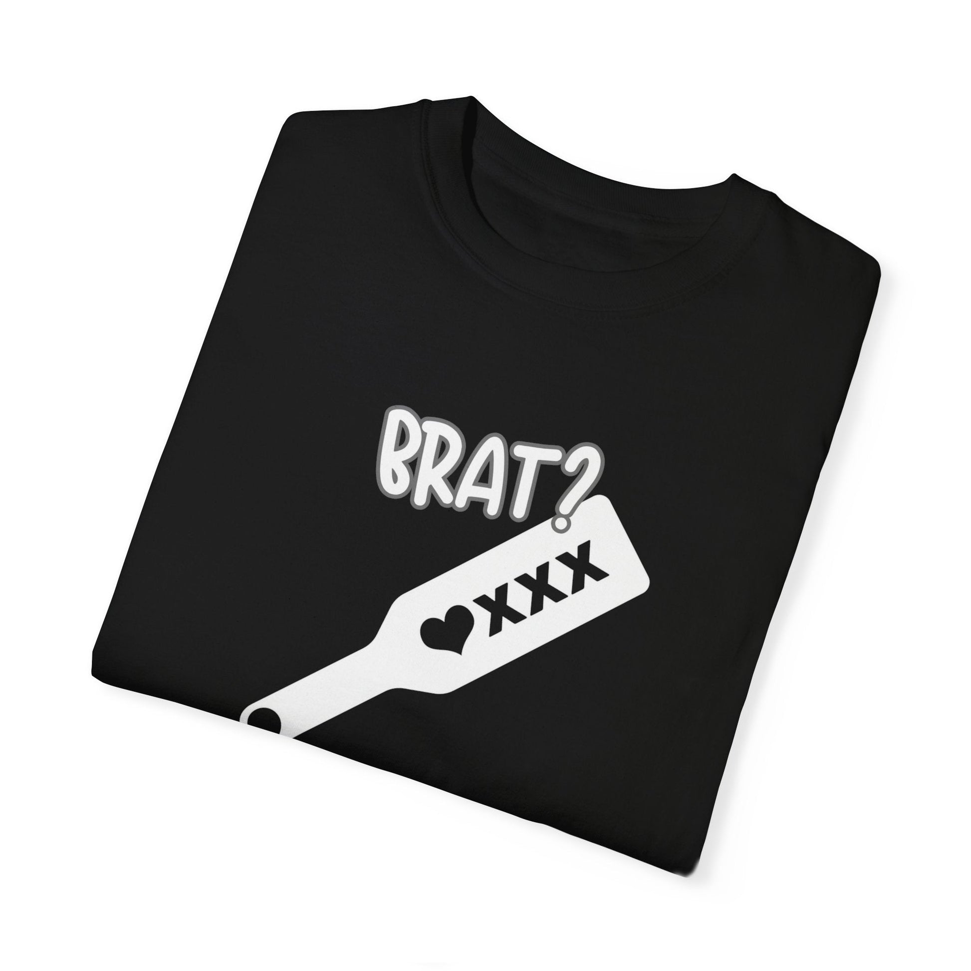 Brat, Brat Shirt, Sub_Dom Tee, Unisex Garment - Dyed T-shirt - Mighty Lifestyle