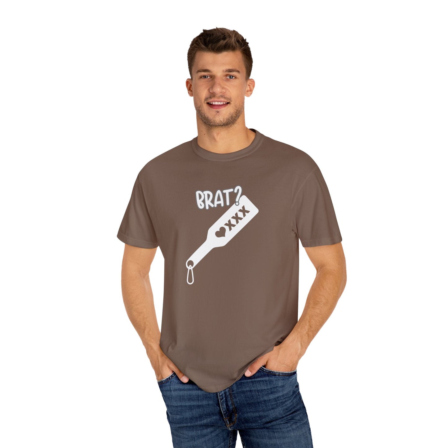 Brat, Brat Shirt, Sub_Dom Tee, Unisex Garment - Dyed T-shirt - Mighty Lifestyle