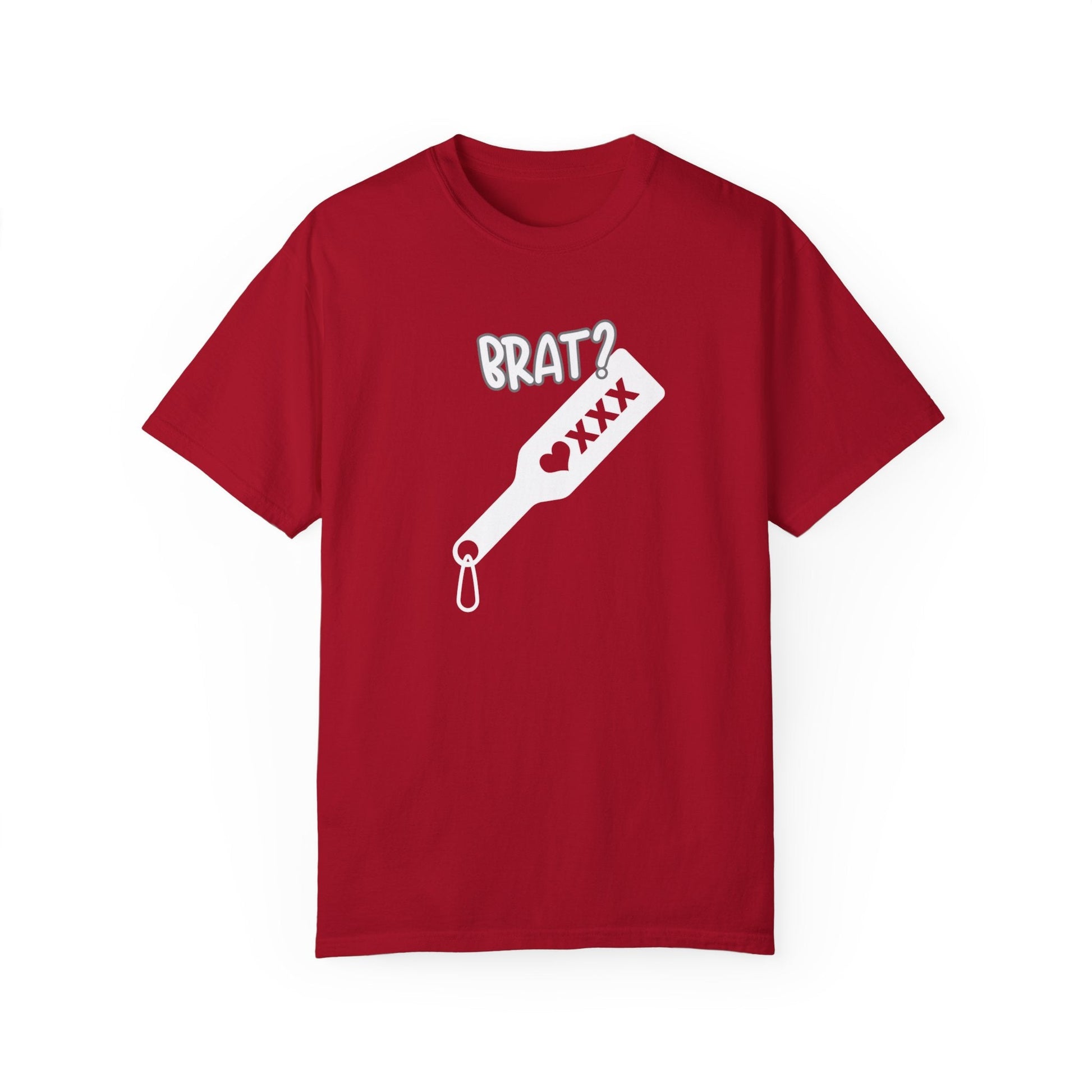 Brat, Brat Shirt, Sub_Dom Tee, Unisex Garment - Dyed T-shirt - Mighty Lifestyle