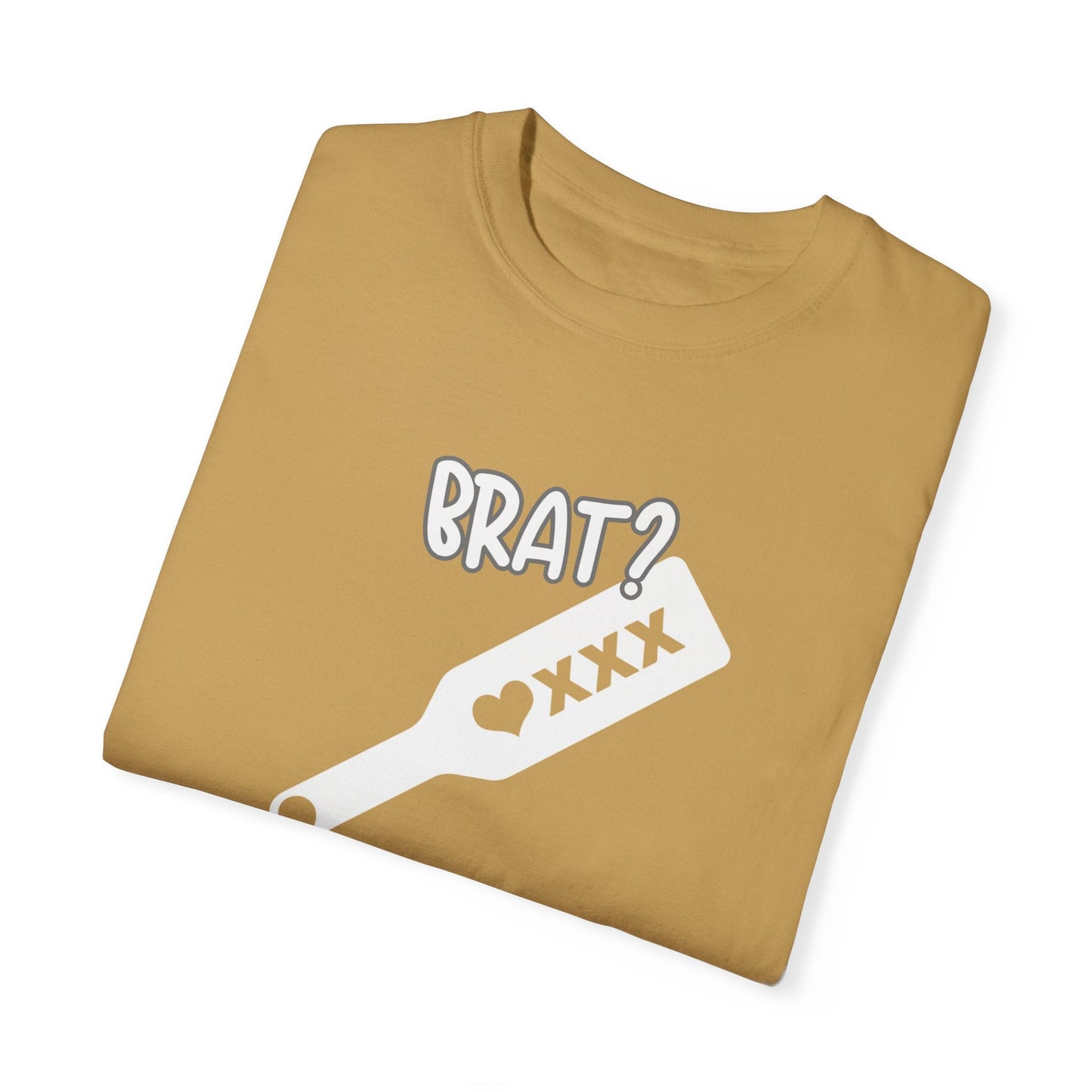 Brat, Brat Shirt, Sub_Dom Tee, Unisex Garment - Dyed T-shirt - Mighty Lifestyle