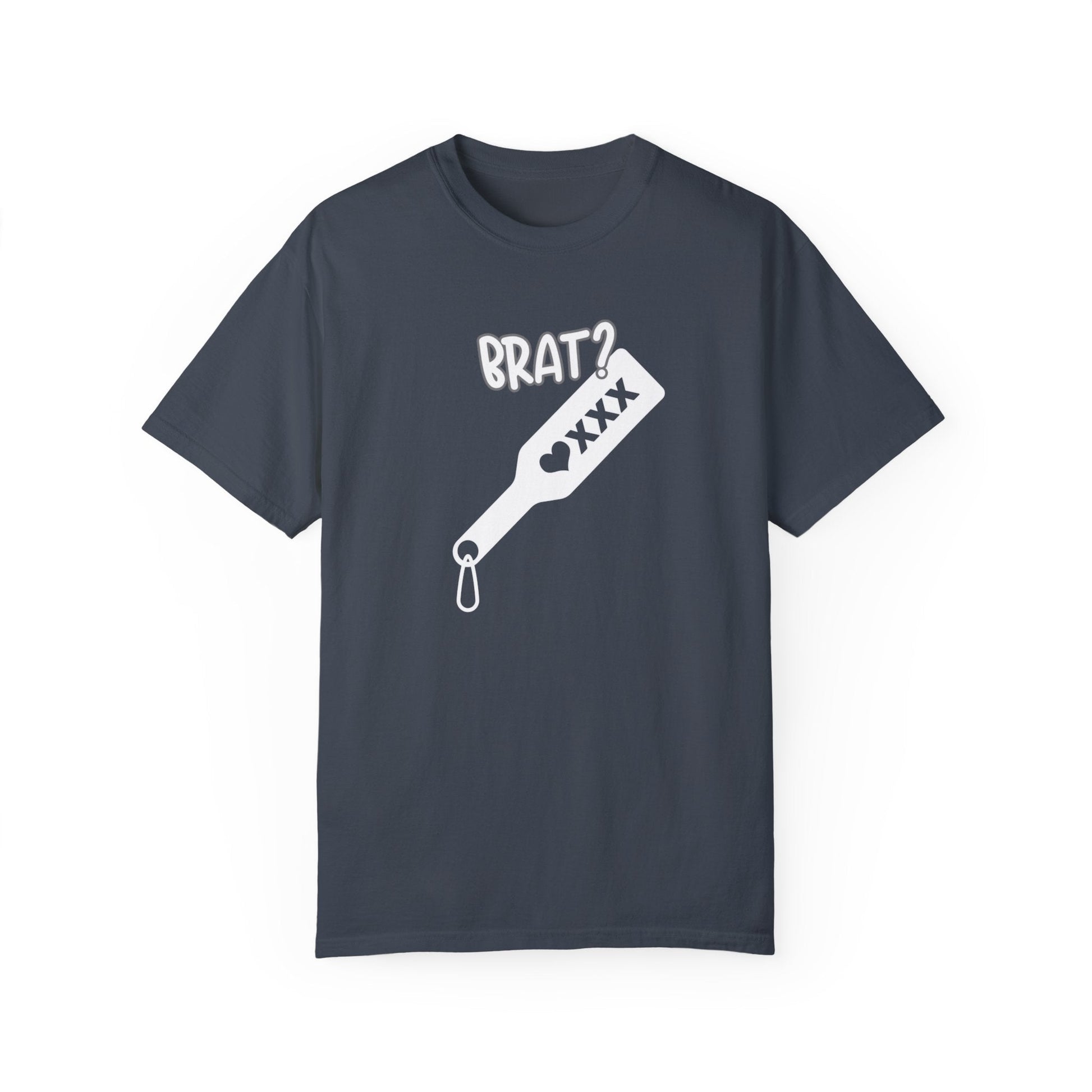 Brat, Brat Shirt, Sub_Dom Tee, Unisex Garment - Dyed T-shirt - Mighty Lifestyle