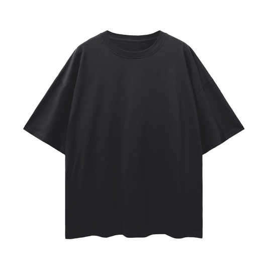 Minimalist Oversize Deep Drop Shoulder Tee Solid Shirt Comfortable Shirt Loose Fit Shirt