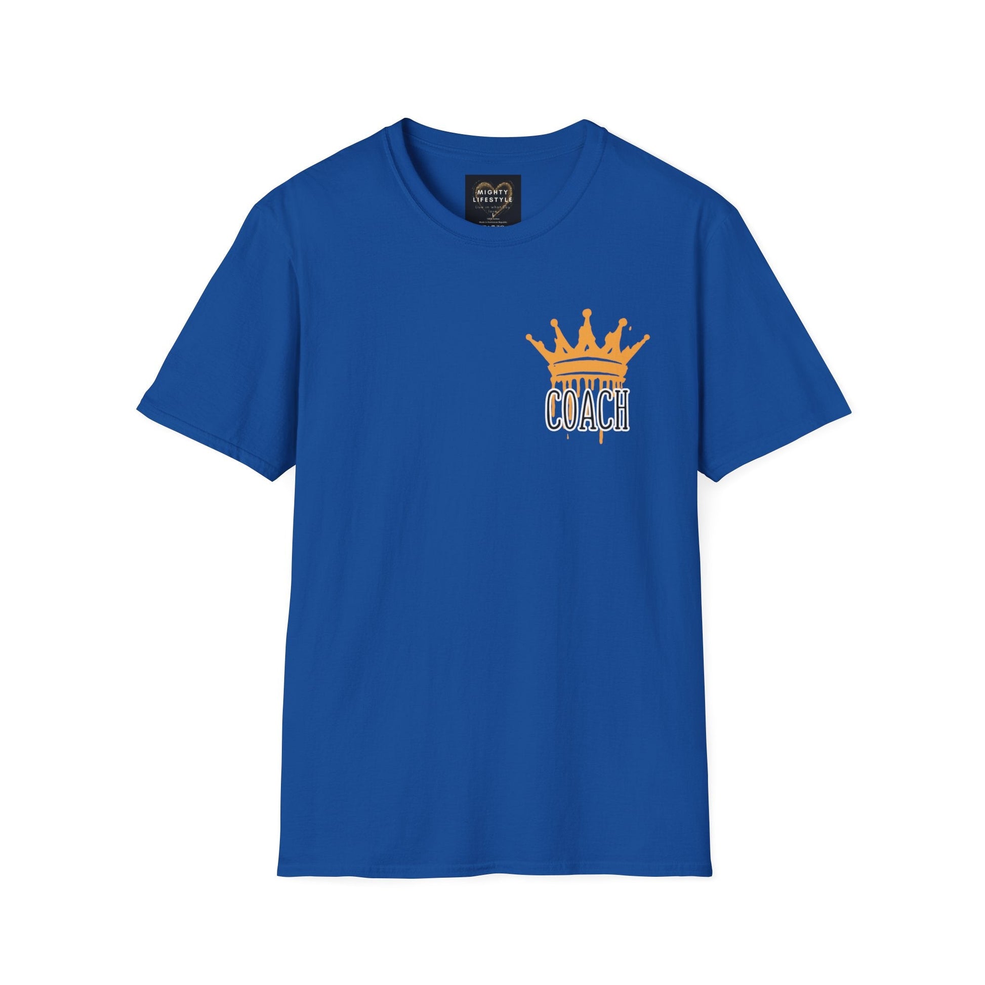 Coach | Statement Shirt | Coach Crown | Elite Coach Top Coach Best Coach Gift for Coach | Sports Shirt | Mighty Lifestyle | Softstyle T-Shirt Mighty Lifestyle Basketball Sports Coach - Mighty Lifestyle