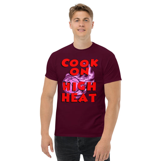 Cook on High Heat Basketball Shirt Cook Basketball Shirt Unisex classic tee - Mighty Lifestyle