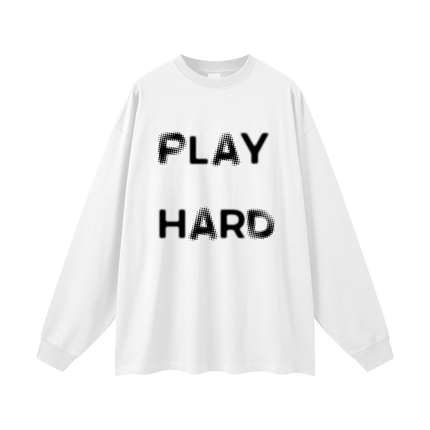 Play Hard Oversized Unisex Long Sleeve T-Shirt