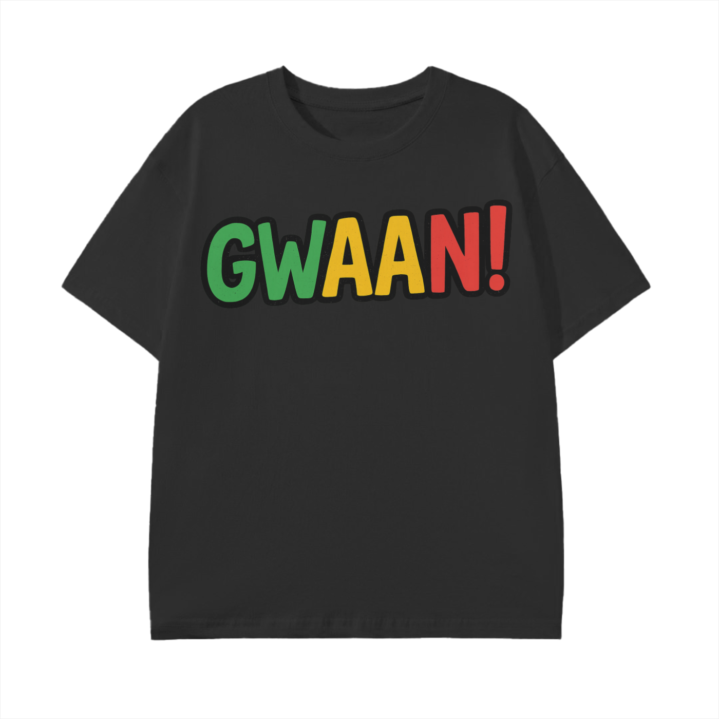 GWAAN! Jamaican Patois Tee – Bold Island Vibes Unisex T-Shirt
 Classic Jamaican Slang TShirt