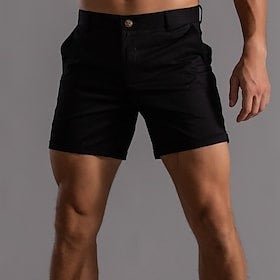 Denali Mighty Lifestyle Shorts | Bro shorts with zipper and elastic waist, super short shorts, casual pants - Mighty Lifestyle