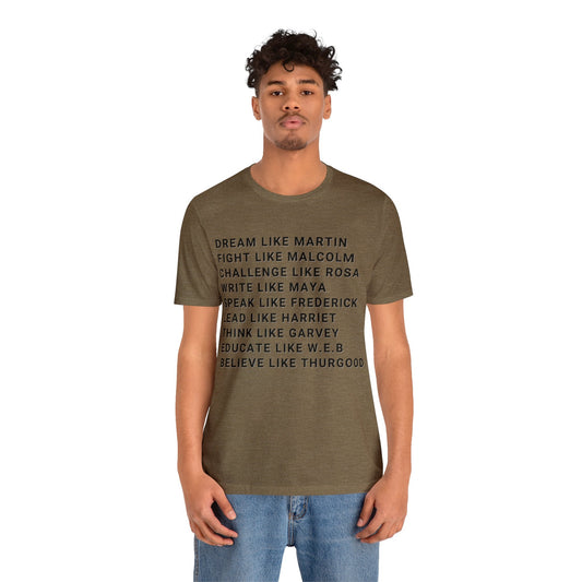 Dream Like Martin, Inspirational Shirt - Mighty Lifestyle