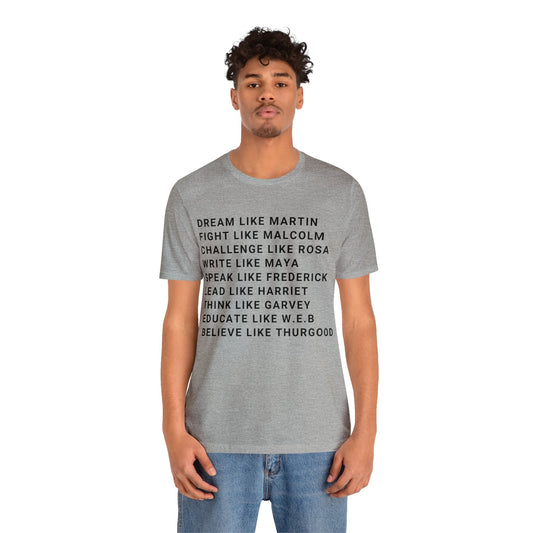 Dream Like Martin, Inspirational Shirt - Mighty Lifestyle