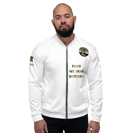 FAFO Jacket | FAMU Ball Til You Fall Jacket | HBCU Unisex Bomber Jacket - Mighty Lifestyle