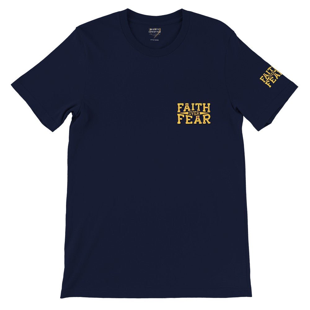 Faith Over Fear Shirt, Faith Over Fear Hoodie, Spiritual Shirt, Trendy Hoodie, Bible Verse, Comfort Shirt, Aesthetic Hoodie - Mighty Lifestyle