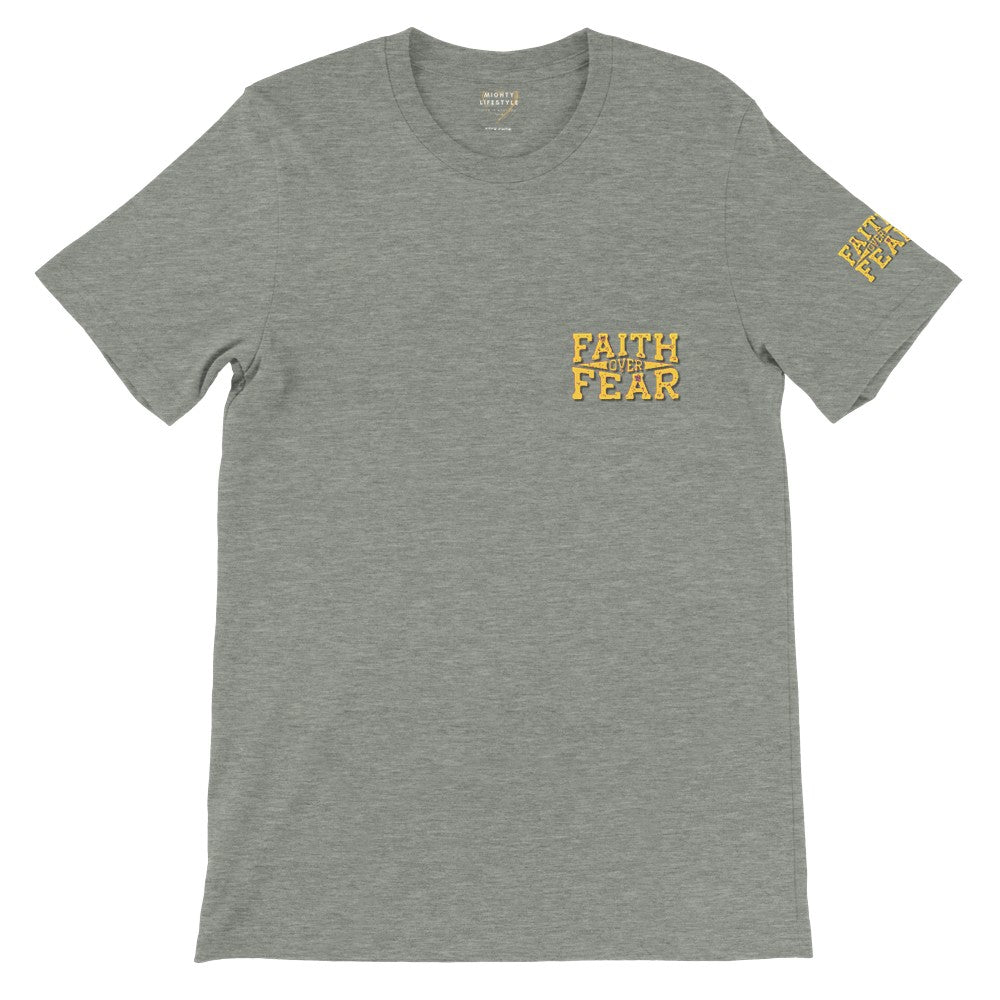 Faith Over Fear Shirt, Faith Over Fear Hoodie, Spiritual Shirt, Trendy Hoodie, Bible Verse, Comfort Shirt, Aesthetic Hoodie - Mighty Lifestyle
