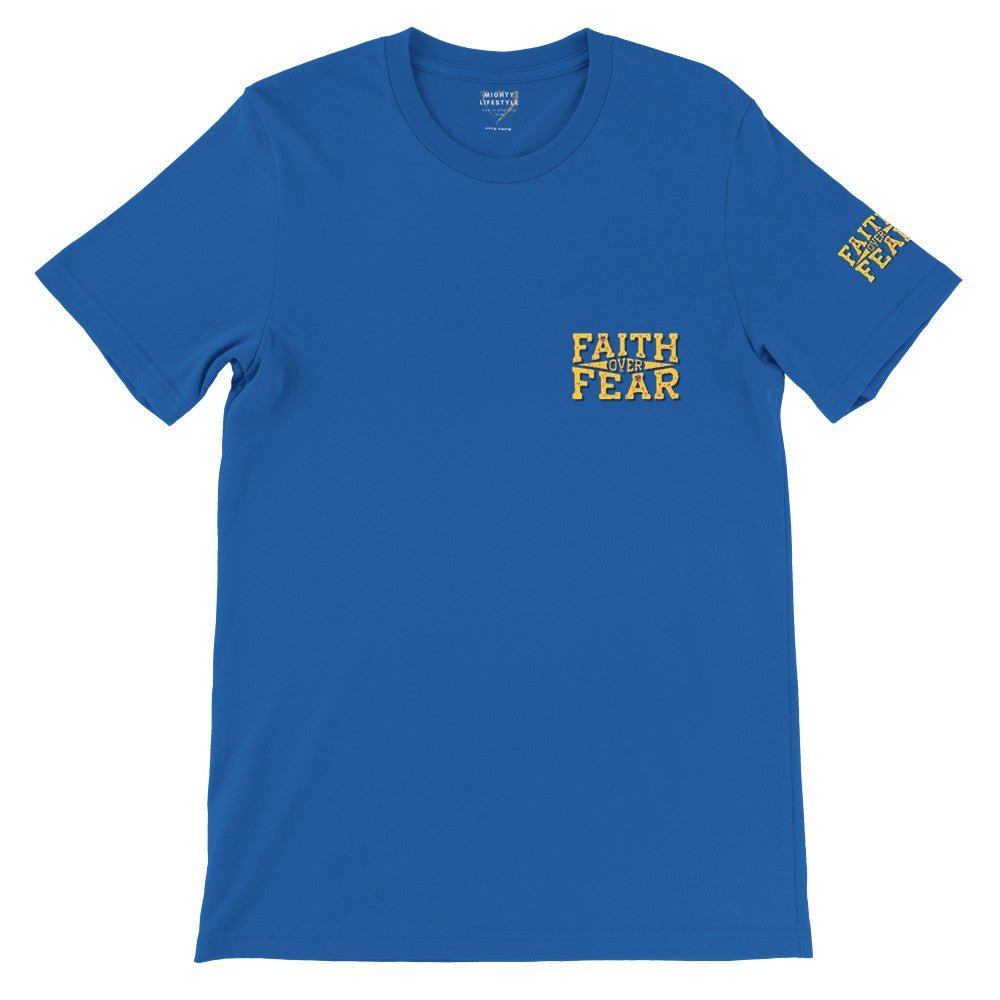 Faith Over Fear Shirt, Faith Over Fear Hoodie, Spiritual Shirt, Trendy Hoodie, Bible Verse, Comfort Shirt, Aesthetic Hoodie - Mighty Lifestyle