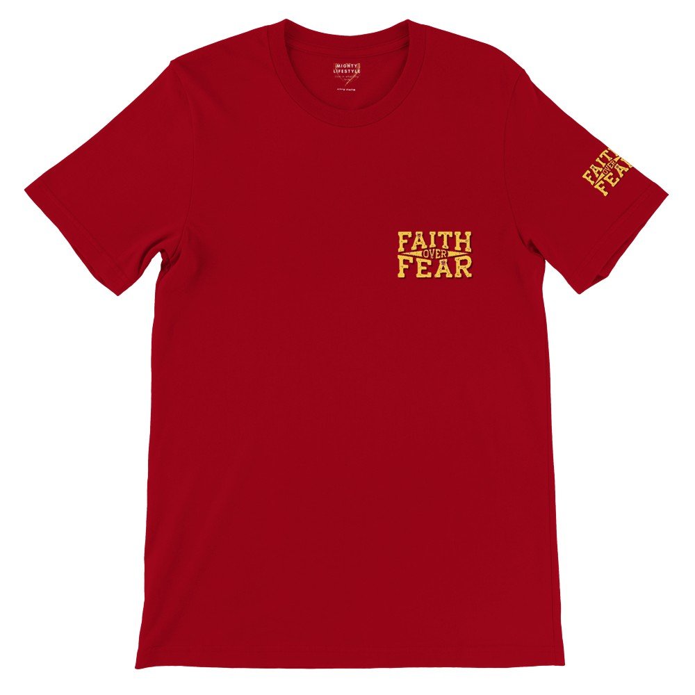 Faith Over Fear Shirt, Faith Over Fear Hoodie, Spiritual Shirt, Trendy Hoodie, Bible Verse, Comfort Shirt, Aesthetic Hoodie - Mighty Lifestyle