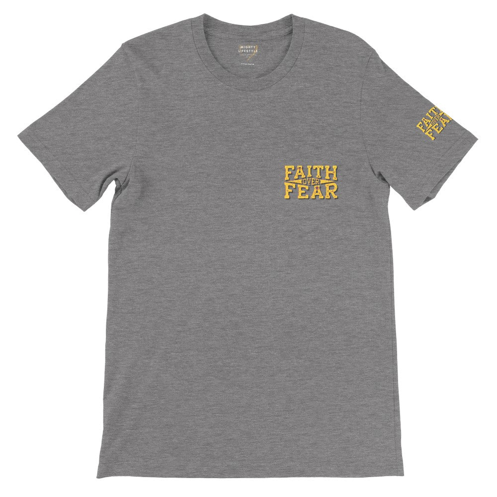 Faith Over Fear Shirt, Faith Over Fear Hoodie, Spiritual Shirt, Trendy Hoodie, Bible Verse, Comfort Shirt, Aesthetic Hoodie - Mighty Lifestyle