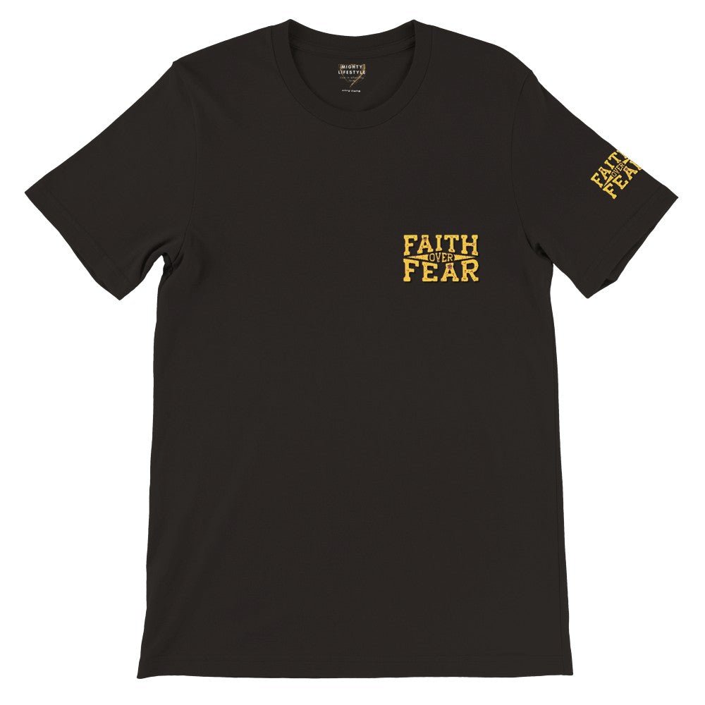Faith Over Fear Shirt, Faith Over Fear Hoodie, Spiritual Shirt, Trendy Hoodie, Bible Verse, Comfort Shirt, Aesthetic Hoodie - Mighty Lifestyle