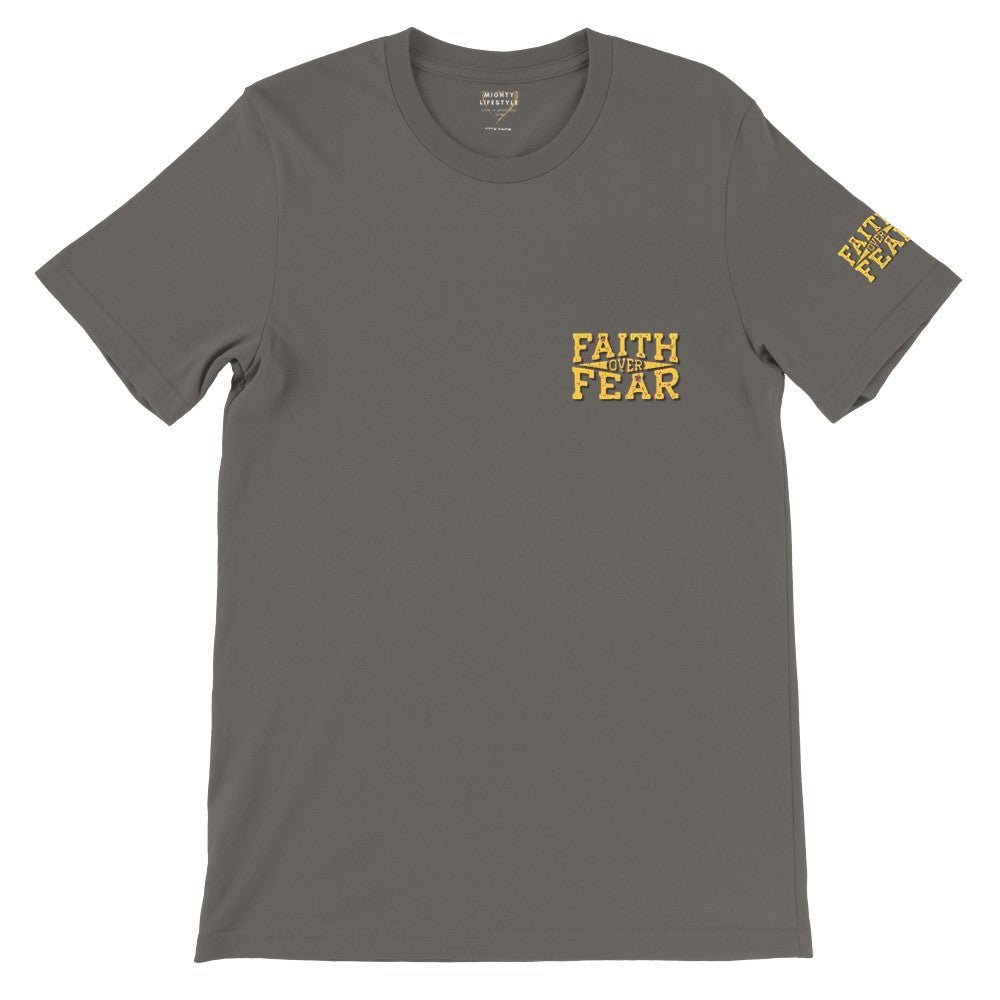 Faith Over Fear Shirt, Faith Over Fear Hoodie, Spiritual Shirt, Trendy Hoodie, Bible Verse, Comfort Shirt, Aesthetic Hoodie - Mighty Lifestyle