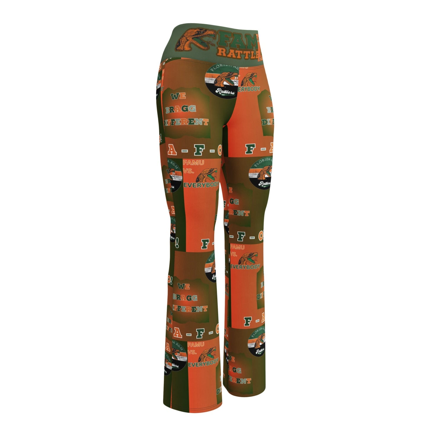 FAMU RATTLER BRAGG Tights FAMU Flare leggings - Mighty Lifestyle