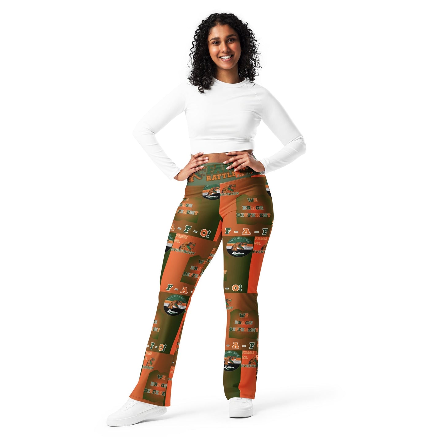 FAMU RATTLER BRAGG Tights FAMU Flare leggings - Mighty Lifestyle