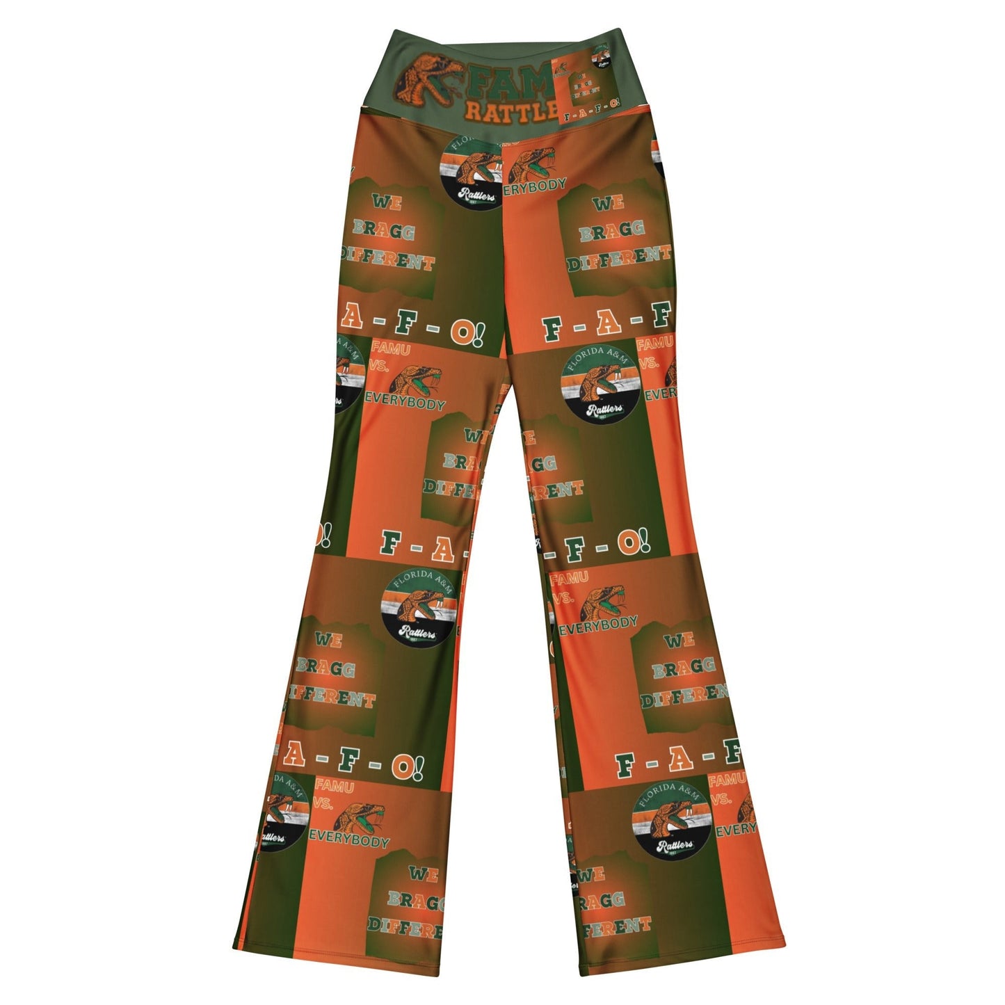 FAMU RATTLER BRAGG Tights FAMU Flare leggings - Mighty Lifestyle