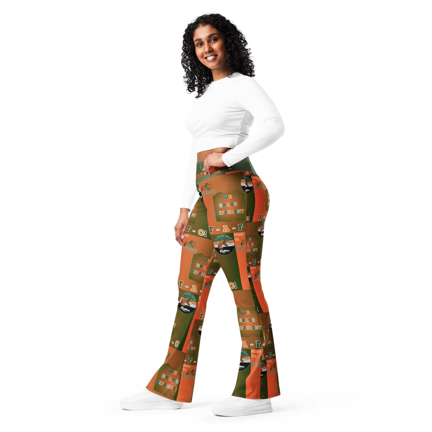 FAMU RATTLER BRAGG Tights FAMU Flare leggings - Mighty Lifestyle