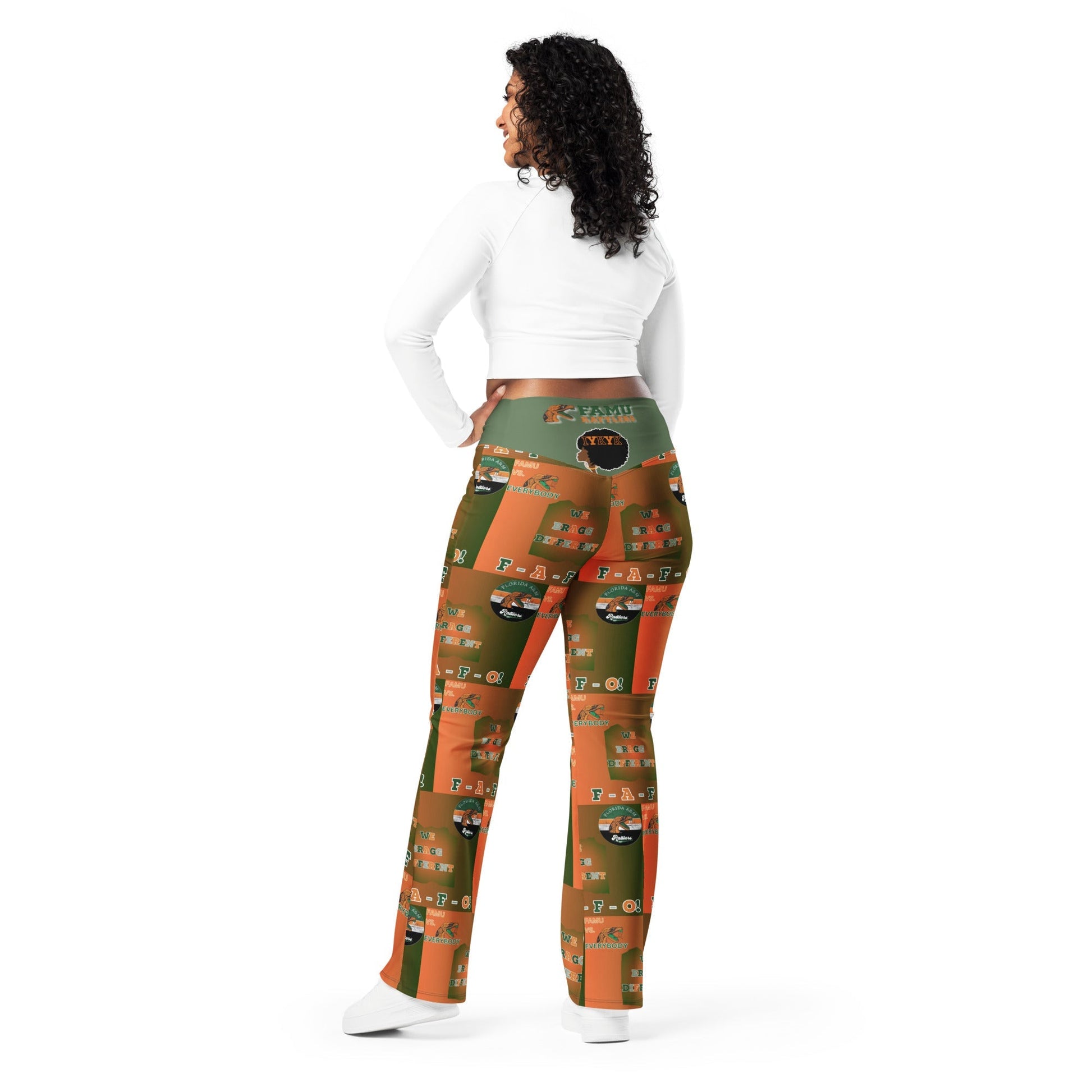 FAMU RATTLER BRAGG Tights FAMU Flare leggings - Mighty Lifestyle