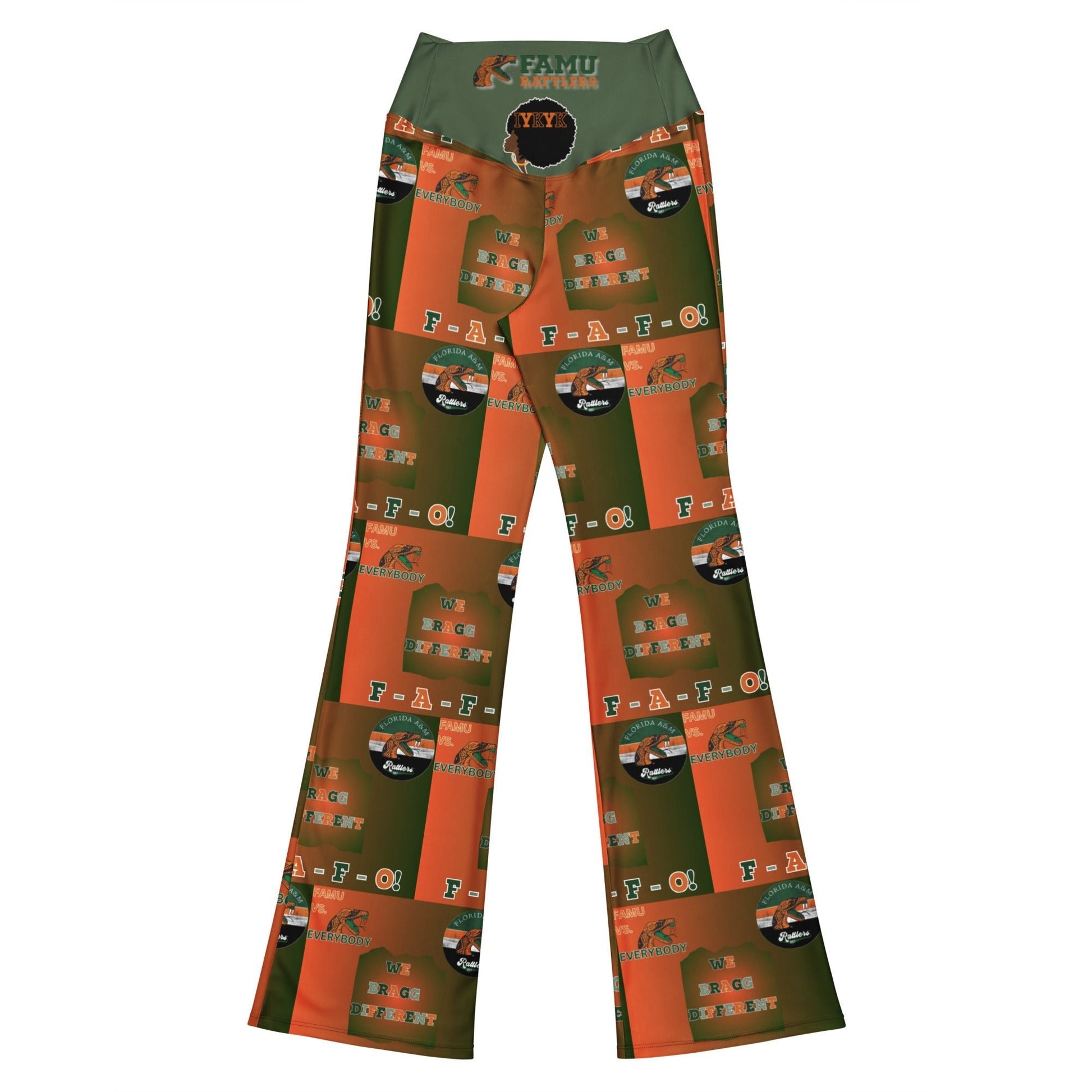 FAMU RATTLER BRAGG Tights FAMU Flare leggings - Mighty Lifestyle