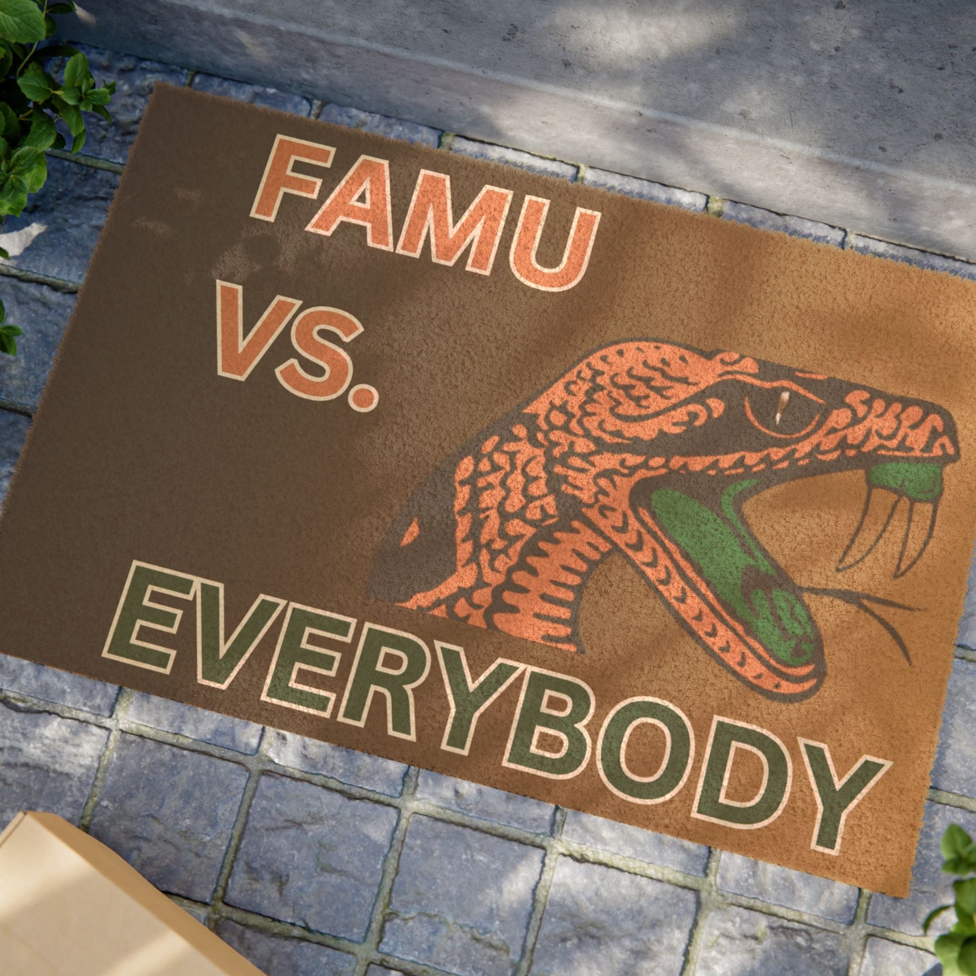 FAMU Rattlers Doormat | Rattlers | HBCU Gift | FAMU Mat - Mighty Lifestyle