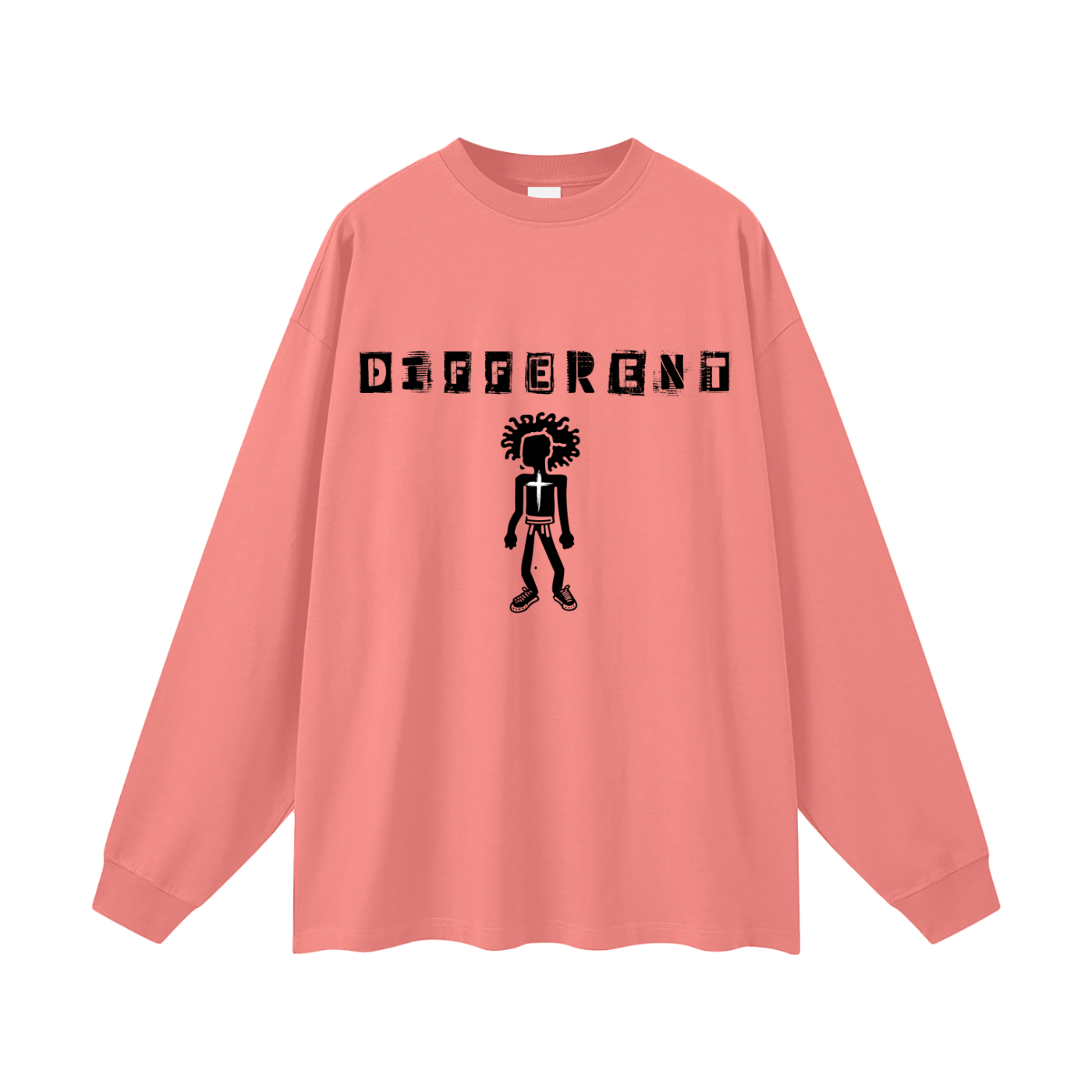 DIFFERENT Graphic Long Sleeve Shirt – Afro Urban Faith Based Streetwear Unisex Tee | Oversized Artsy Cotton Top | Black Art Fashion Shirt
Different Cross Man Oversized Unisex Long Sleeve T-Shirt Faith Based Motivational Shirt Christian Shirt Yeshua Jesus