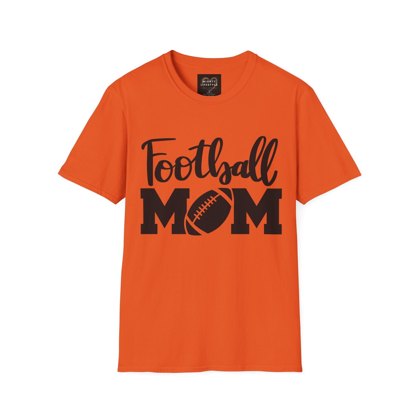 Football Mom Fan Shirt | Tackle and Flag Football Shirt | Sports Shirt | Football Player Shirt | Mighty Lifestyle | Softstyle T-Shirt - Mighty Lifestyle