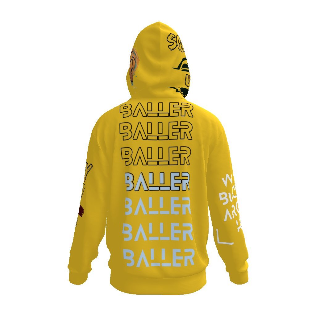 Forever A Baller Baller Baller Unisex Sports Basketball Hoodie Mighty Lifestyle Basketball - Mighty Lifestyle