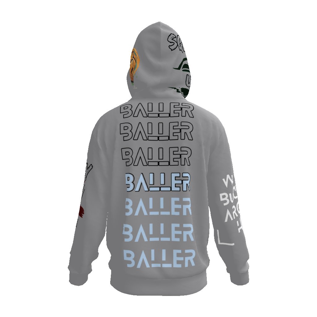 Forever A Baller Baller Baller Unisex Sports Basketball Hoodie Mighty Lifestyle Basketball - Mighty Lifestyle